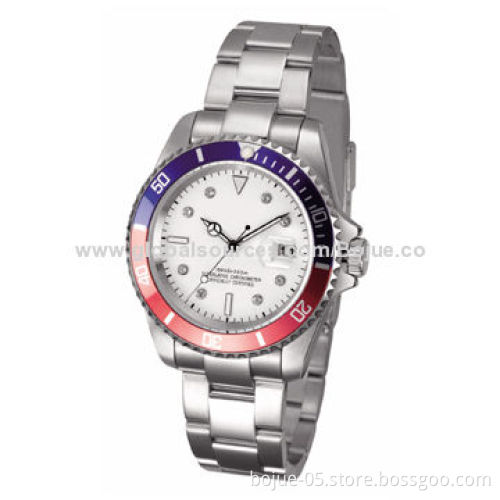 Sports Watch, Made of Stainless Steel Material, Quartz Movement